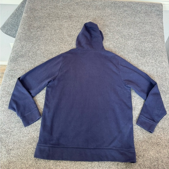 Under Armour Pullover Hoodie Fleece Men XL USA Flag Patriotic Blue Softball Texa - Picture 4 of 10